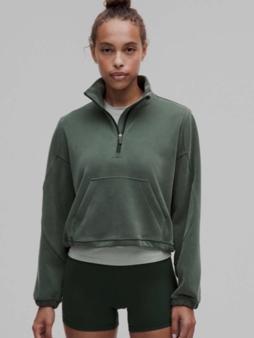 Lululemon Brushed Softstreme Half Zip